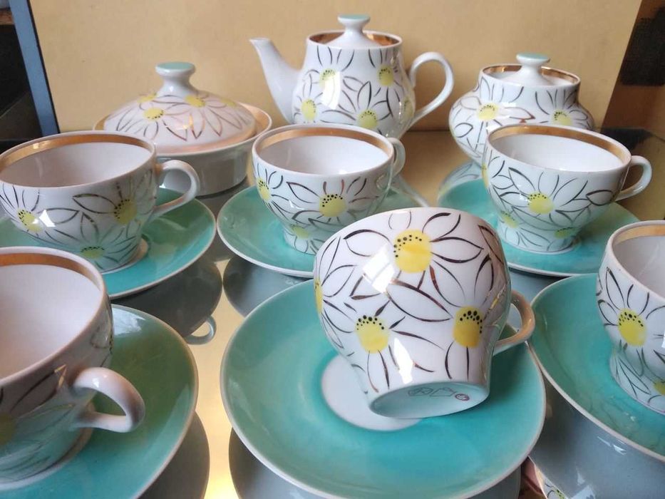 Сервиз "Ромашки" знак качества СССР