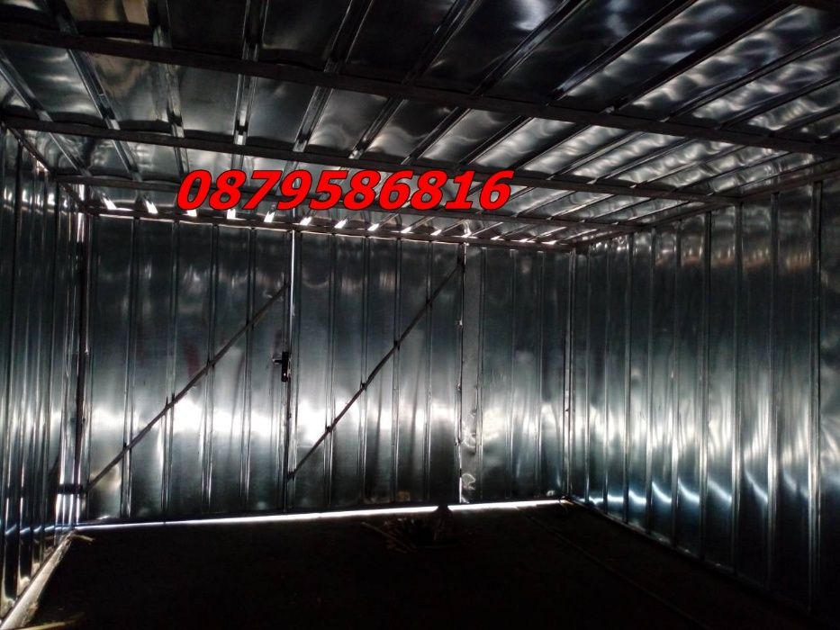НОВИ метални ПОЦИНКОВАНИ гаражи Нов Метален ламаринен гараж поцинкован