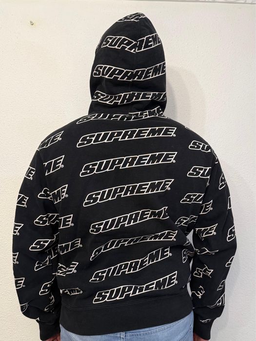 Supreme zip hoodie sw 2018