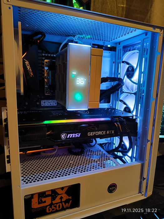 Брутален Ryzen 5 5600G, RTX 3070Ti 8GB, RAM 16GB DDR4, SSD 512GB NVME