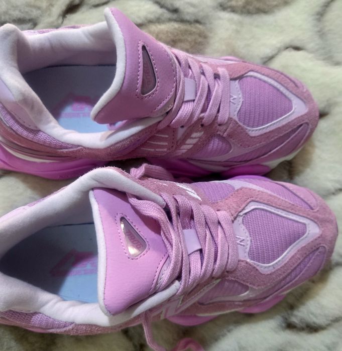 New Balance розови оригинални дамски сникърси естествена кожа 39.5 ном