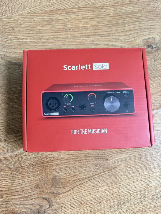 Focusrite Scarlett Solo - 3rd gen