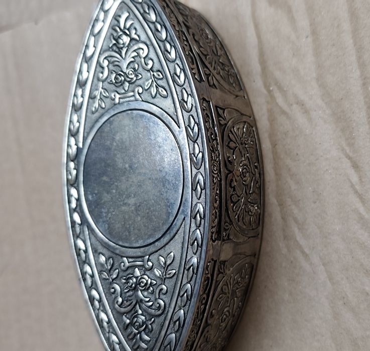 Cutie Vintage bijuterii argintată