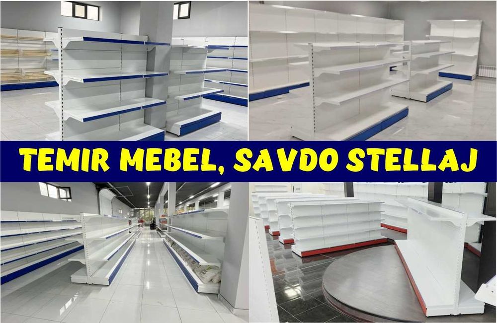 Стеллаж металлический сборный, konstruktiv metall stellajlar