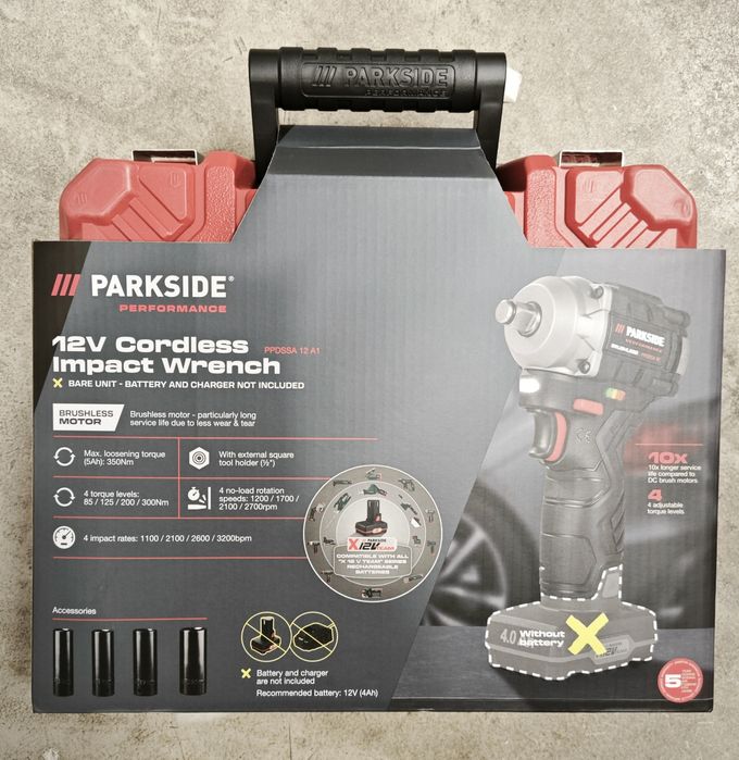 Impact driver Parkside ppdssa-12 A1