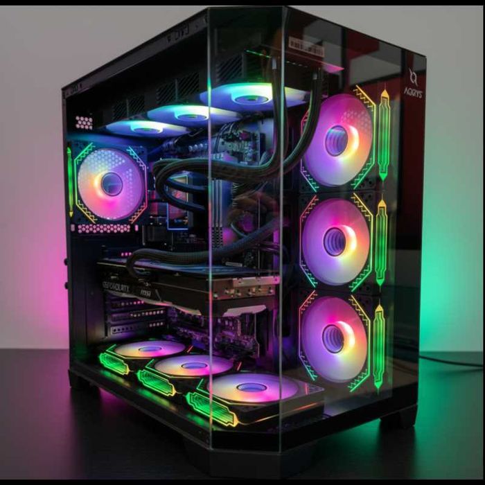 Unitate PC,Intel Core I7-14700KF,64GB,NVMe 2TB,MSI RTX 4070 TI 12GB