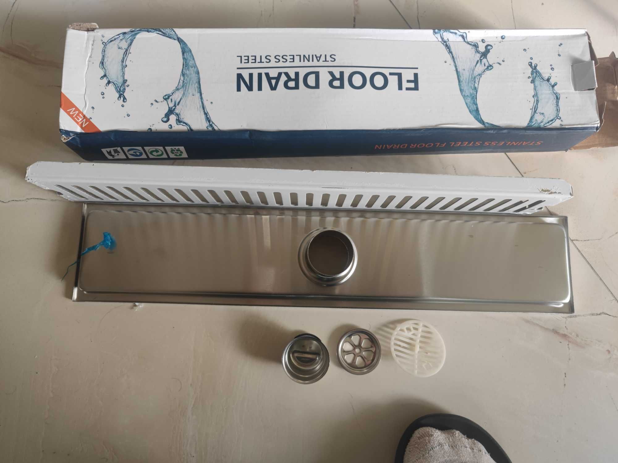 Лентов сифон за баня Неръждавейка INOX нови нови