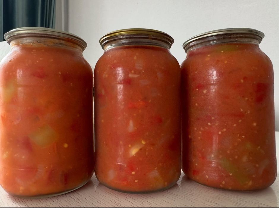 Продам лечо из домашних помидоров!!