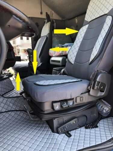 Комплект калъфи тапицерия DELUX за седалки на ВОЛВО Volvo FH2 FH3