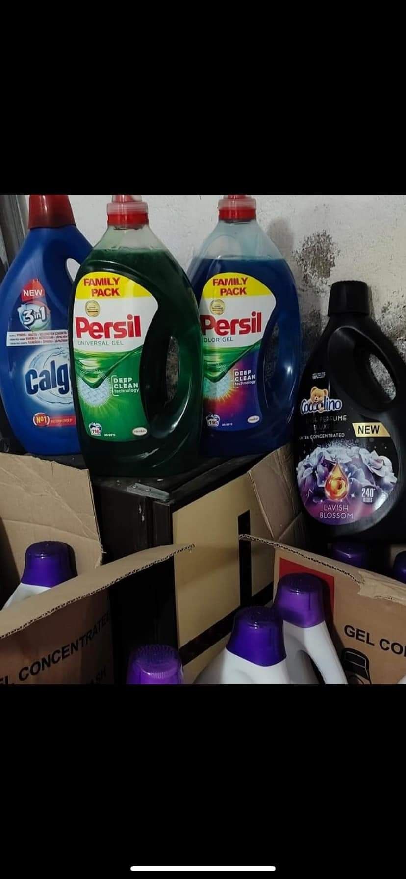 Detergenți de vânzare