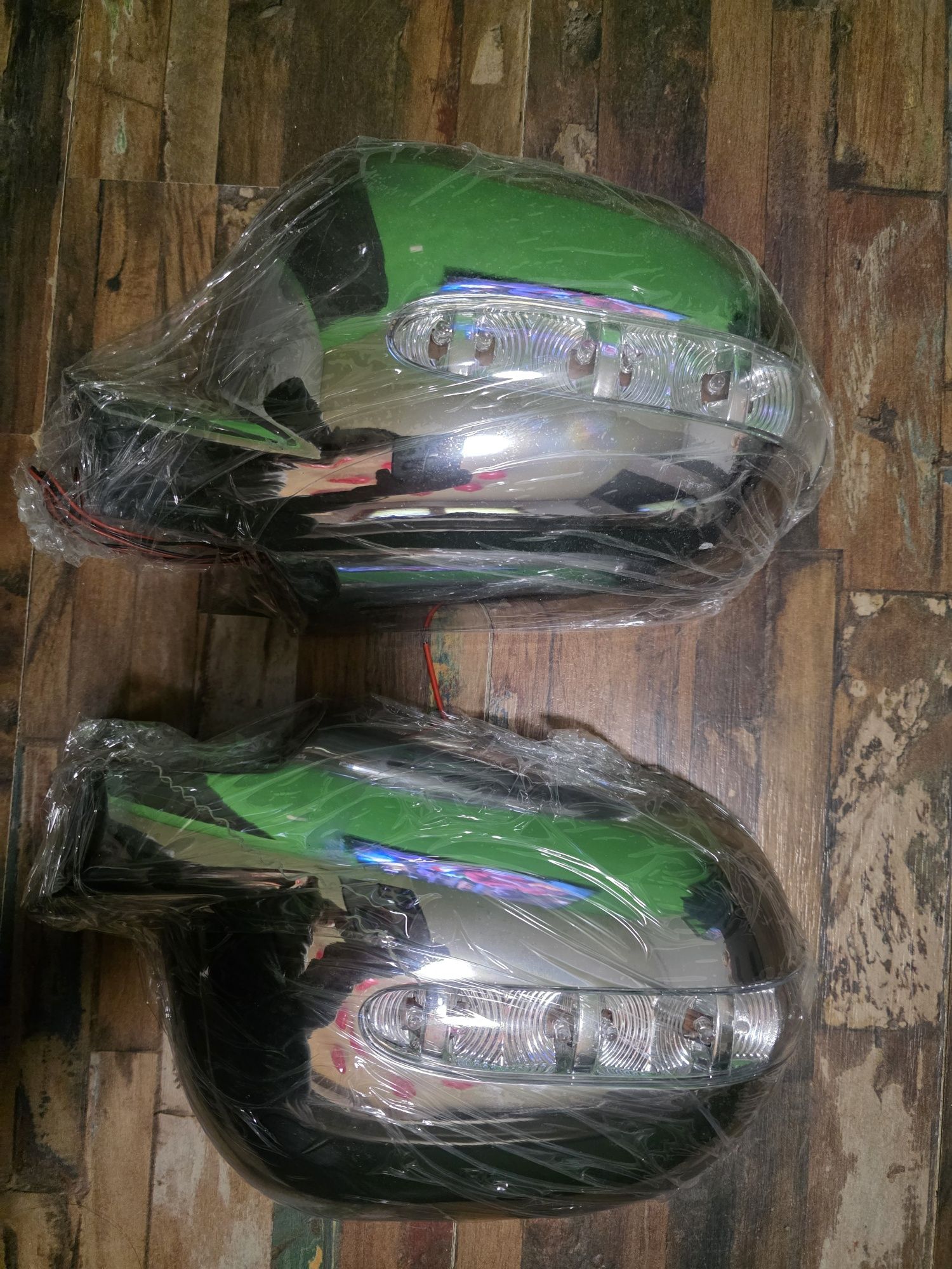 Комплект хромирани капаци с LED мигачи Мерцедес ML w163