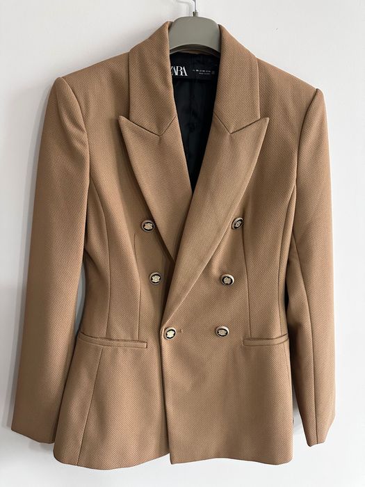Сако ZARA с двуредово закопчаване