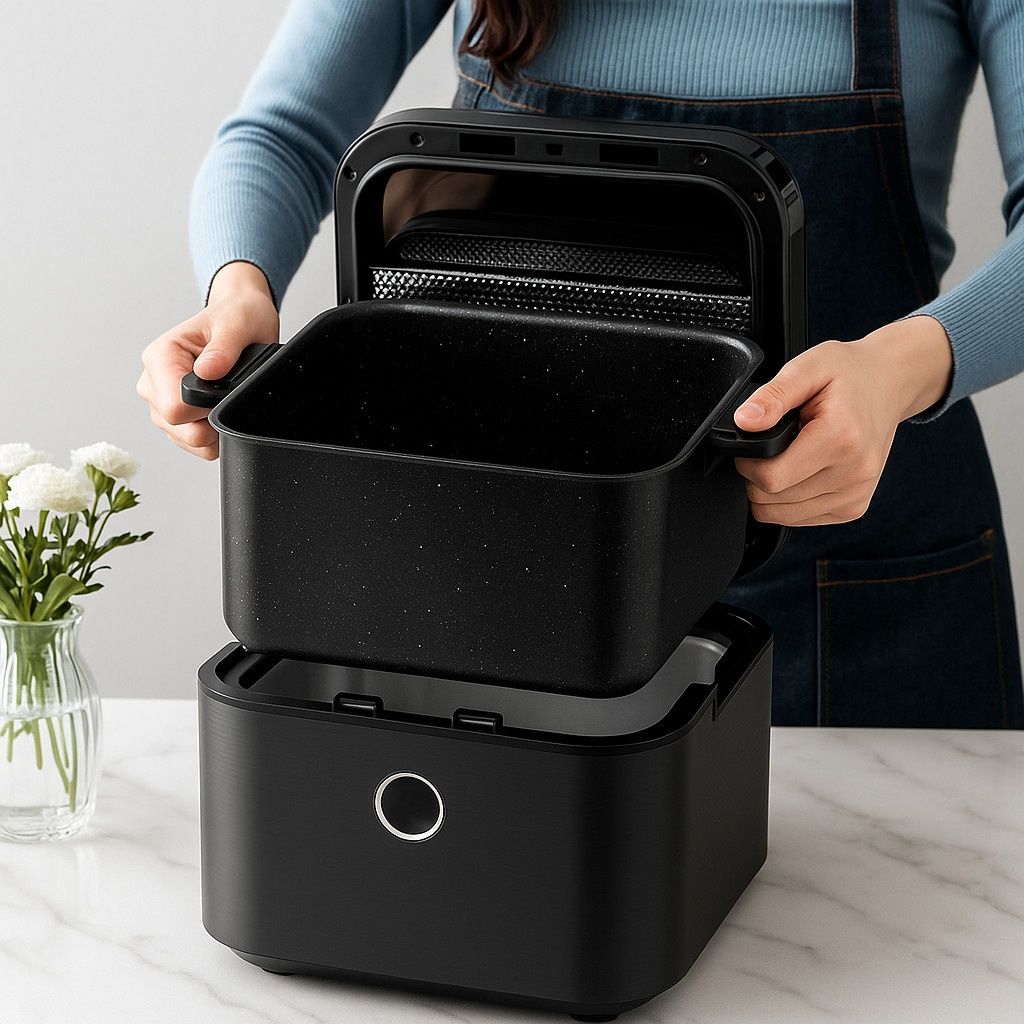 Еър Фрайър Midea DualTaste Air Fryer MF-CY75C2 – 7L капацитет