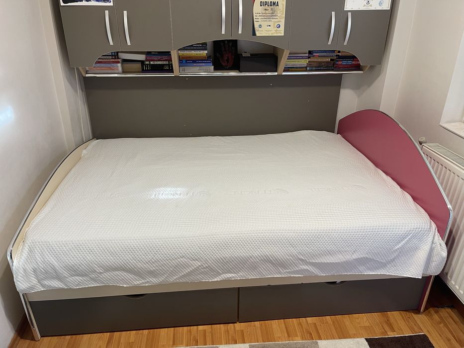 Vand pat 2m/1.4m cu tot cu saltea