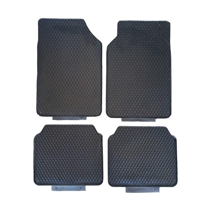 гумени стелки универсални черни 11306-4бр/к-т vertex 51008