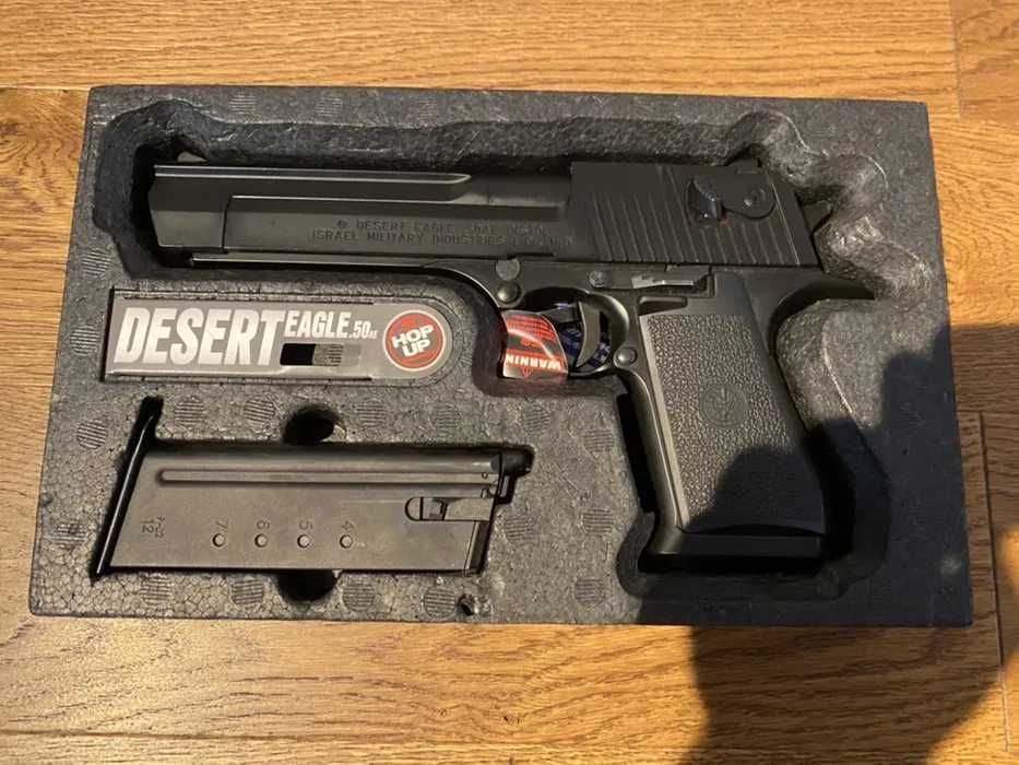 Pistol Airsoft Desert EAGLE FullMetal Co2 Modificat 4,7j BlowBack