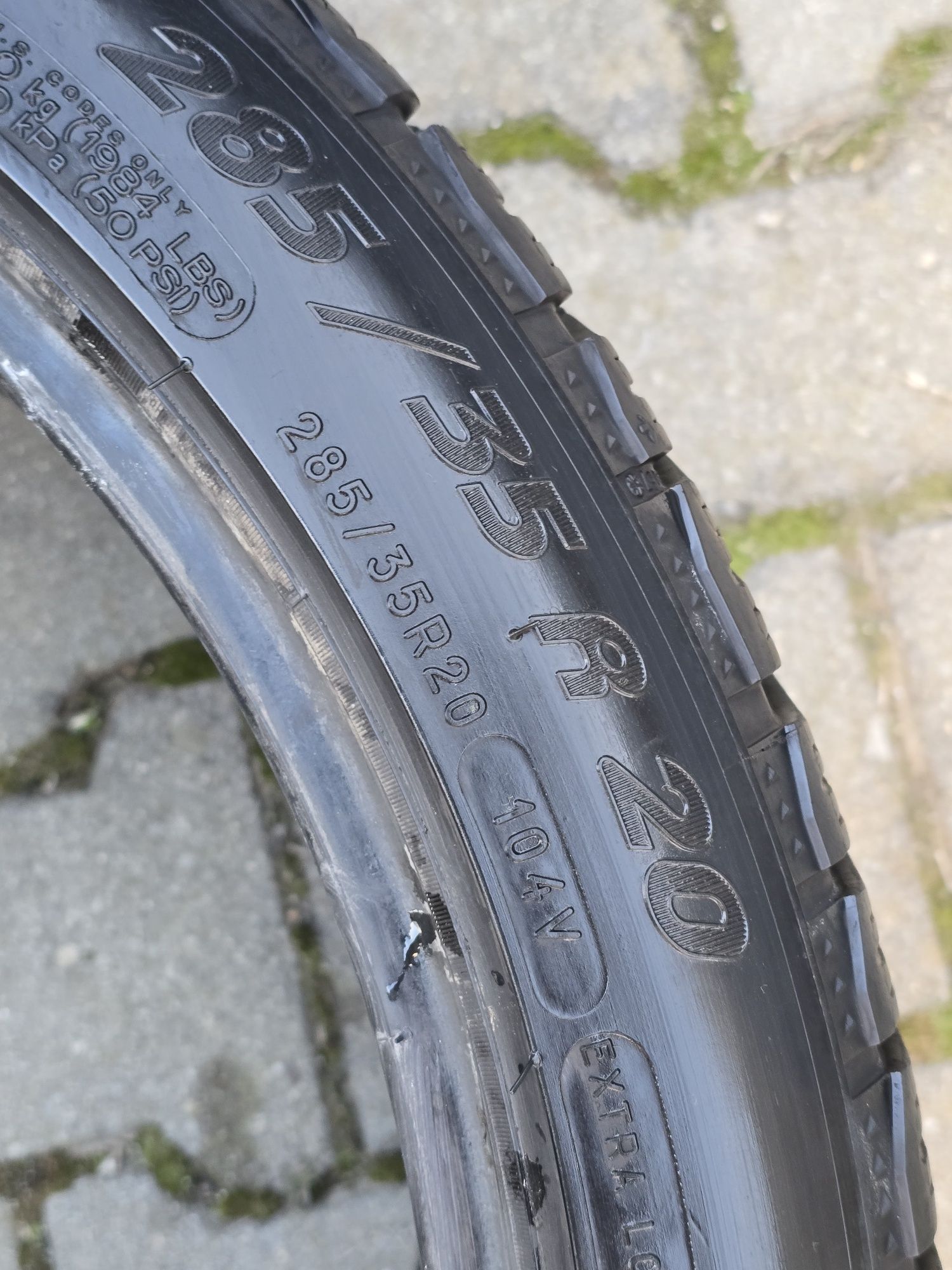 285 35 20 и 255 40 20 Michelin