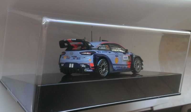 Macheta Hyundai i20 coupe WRC Castigator Raliul Frantei 2017- IXO 1/43