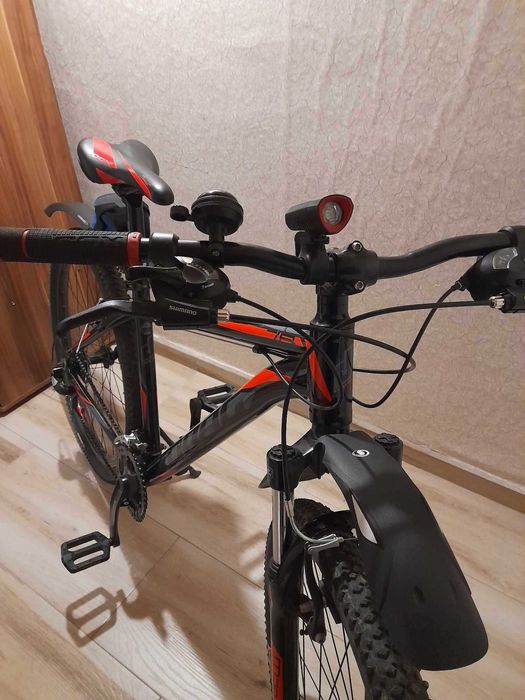 Велосипед DRAG ZX, 27.5, алуминиева рамка, почти нов + аксесоари