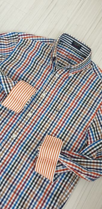 Paul & Shark  Cotton Mens Size 41 M - L ОРИГИНАЛ! Мъжка Риза!