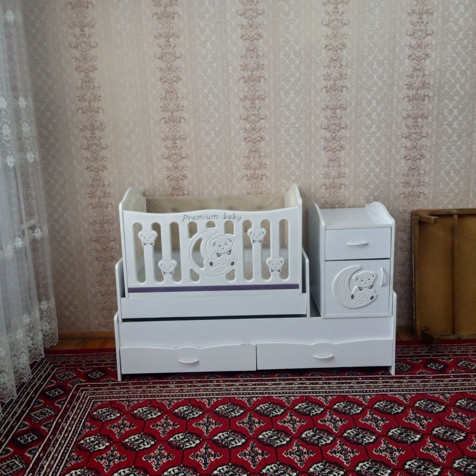 Детский монеж 3в1 кровать мебельный мдф