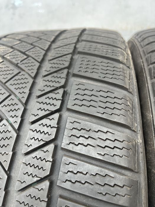 2 бр. зимни гуми 255/40/18 Continental 5/6 mm DOT 4214