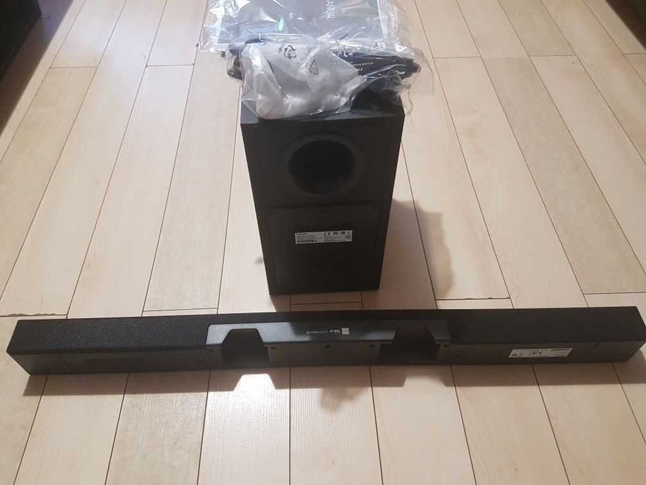 Soundbar Samsung HW-T450, 2.1 Canale, Wireless Subwoofer, Bluetooth