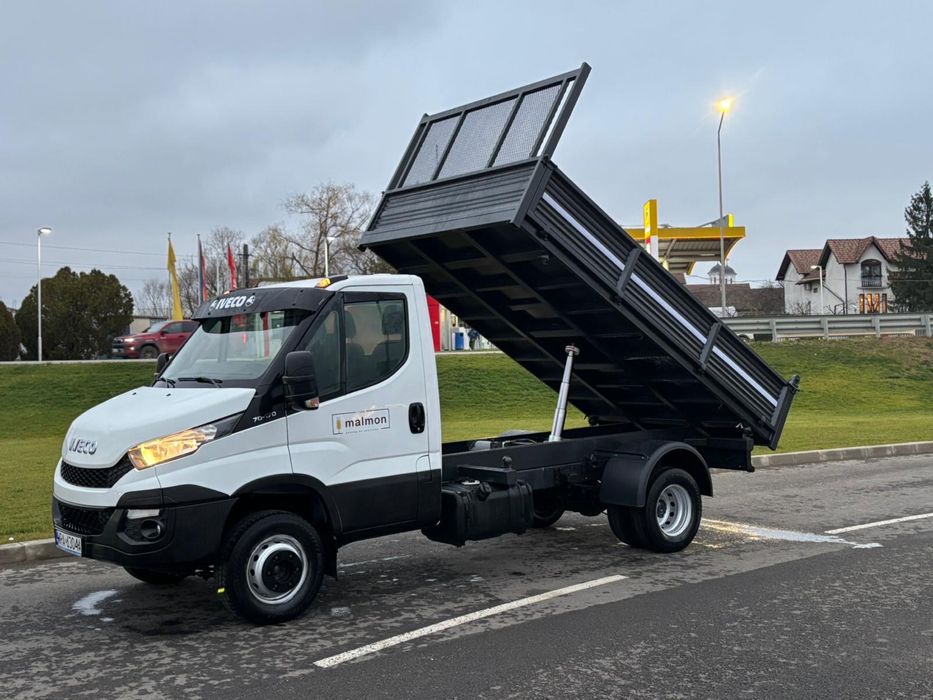 Iveco Daily 70C17 basculabil pe cutie, RAR EFECTUAT , clima , an 2015