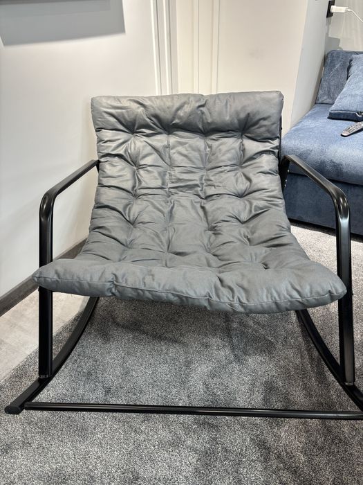 Кресло-качалка со съемным мягким сидением