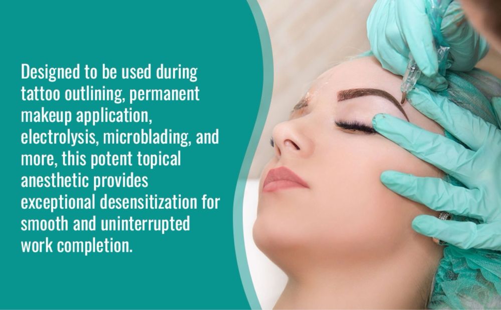 Обезболяващо Sustaine Blue Gel за татуировки и перманентен грим