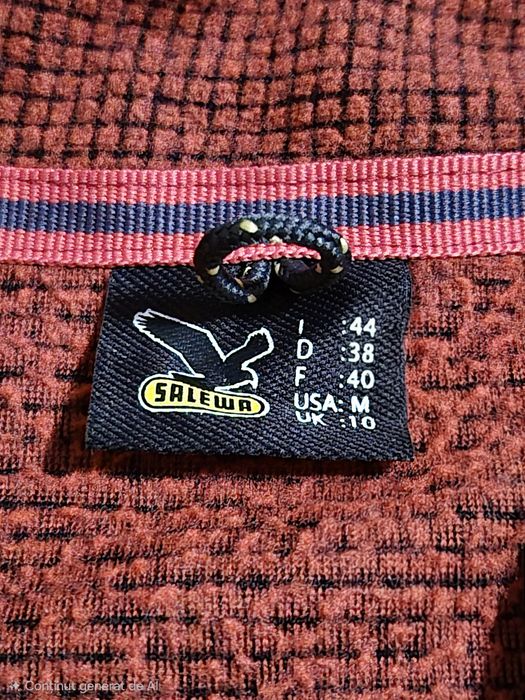 Fleece Tehnic Salewa Neni Pl, Termic, Structură Waffle, Outdoor - M