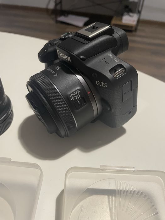 Фотоапарат, Стабилизатор, два обектива и два филтъра