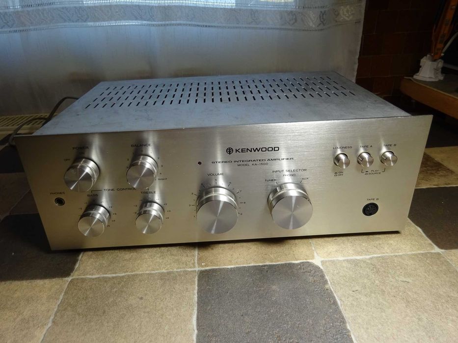 Amplificator audio vintage Kenwood KA-1500 /defect