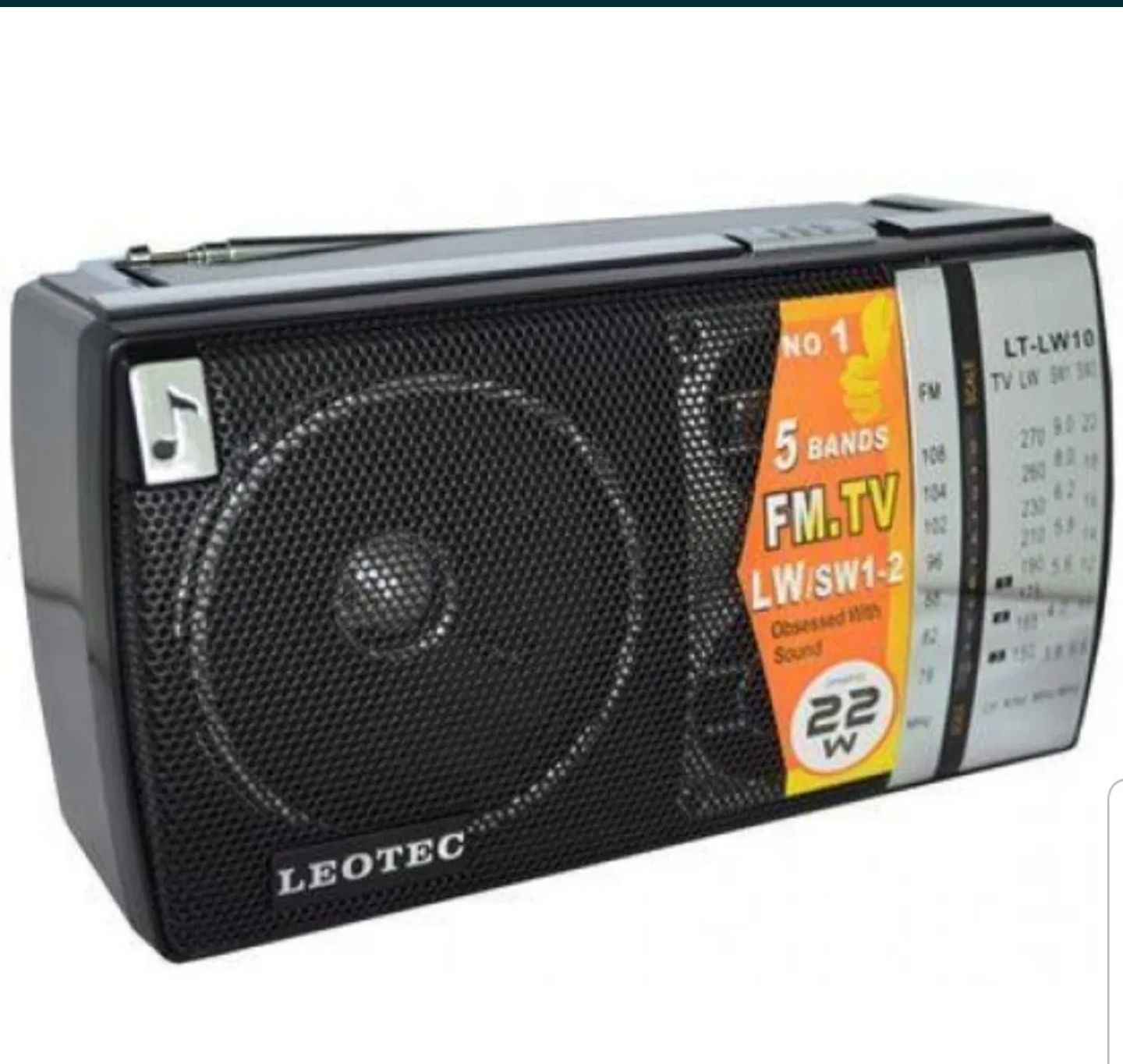 Radio portabil LEOTEC LT LW10 alimentare baterii/la retea 220V