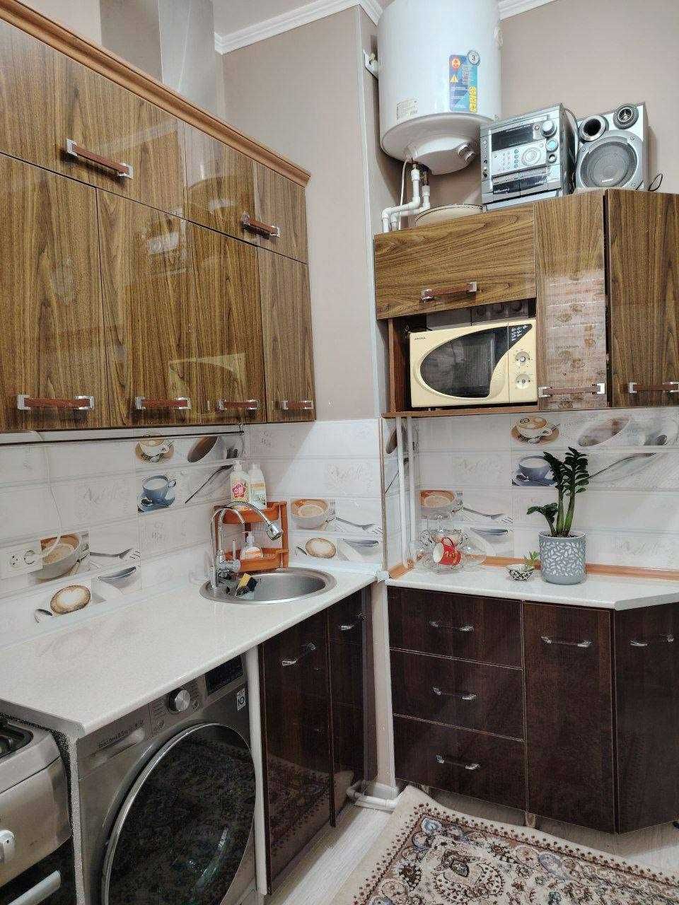 3 хоналик квартира 2 этаж янги дом, русалка, 11-поликлиника