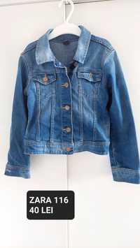 Geaca/jacheta de blugi (jeans) Zara, marimea 116