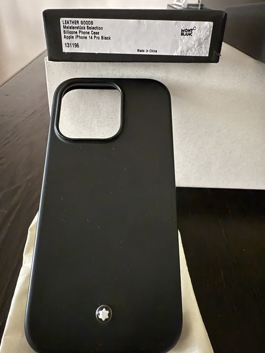 Vand husa silicon iphone 14 pro- montblanc