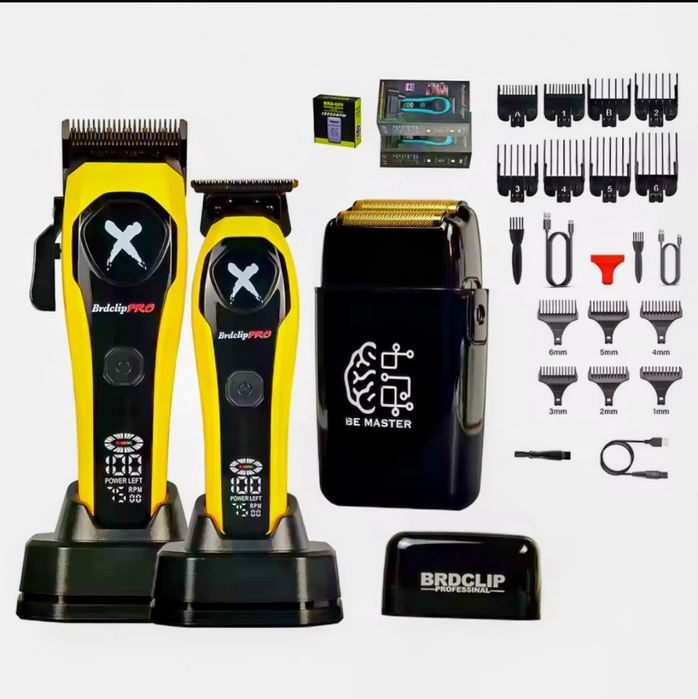 Професионален комплект за подстригване BrdclipPRO 7500 Об.