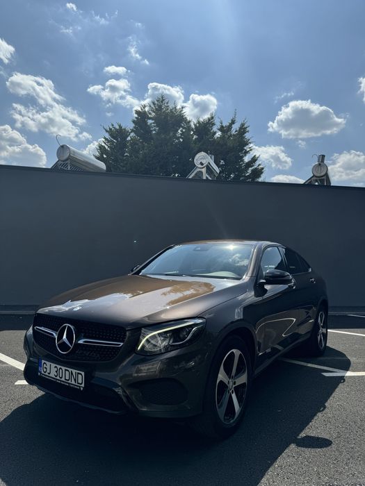 Mercedes glc coupe 2017, maro cu interior crem 2.2D
