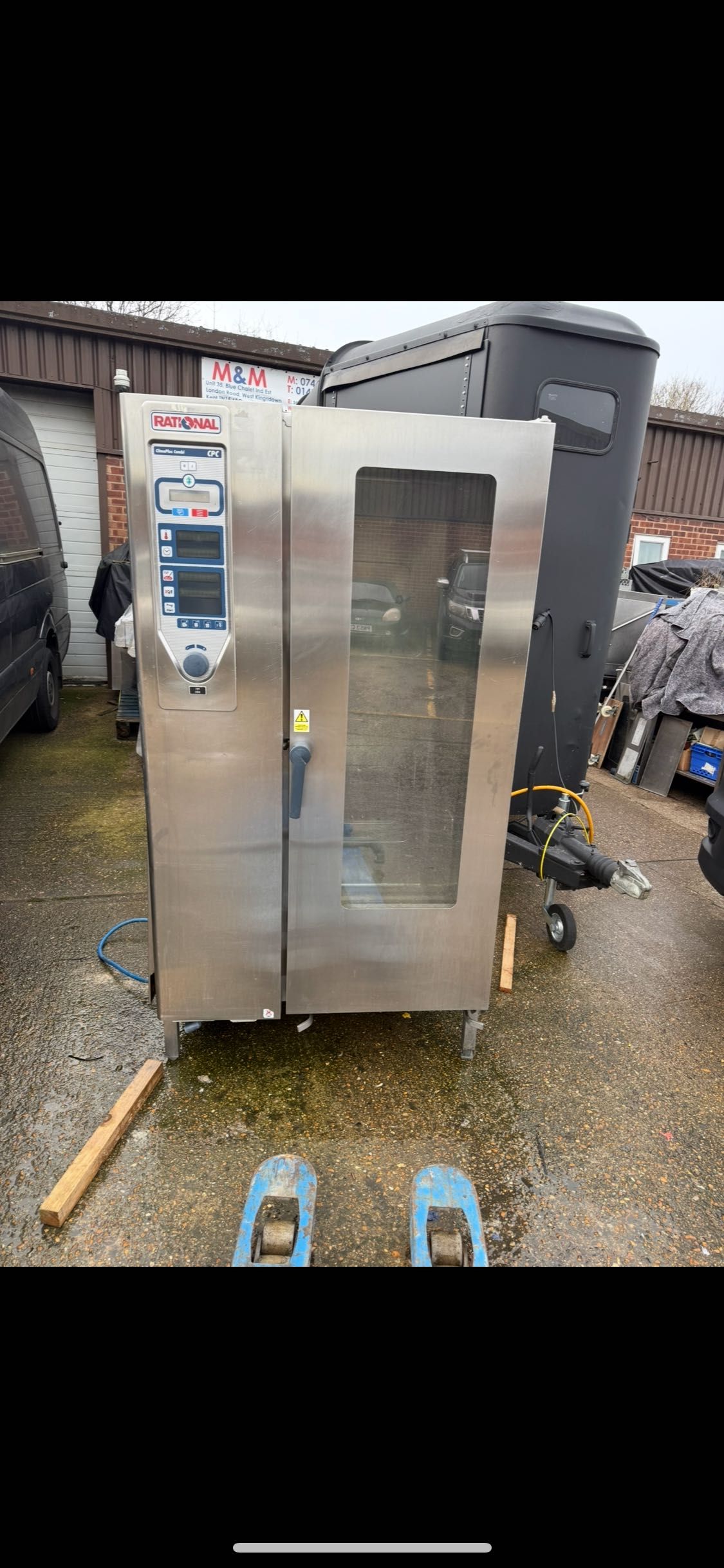 Рационал -Rational Combi Dampfer -Combi oven 201E 20 tavi