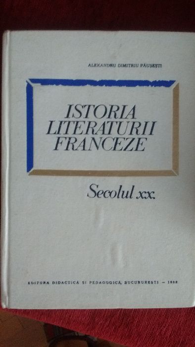 Istorii literare (romana si franceza)