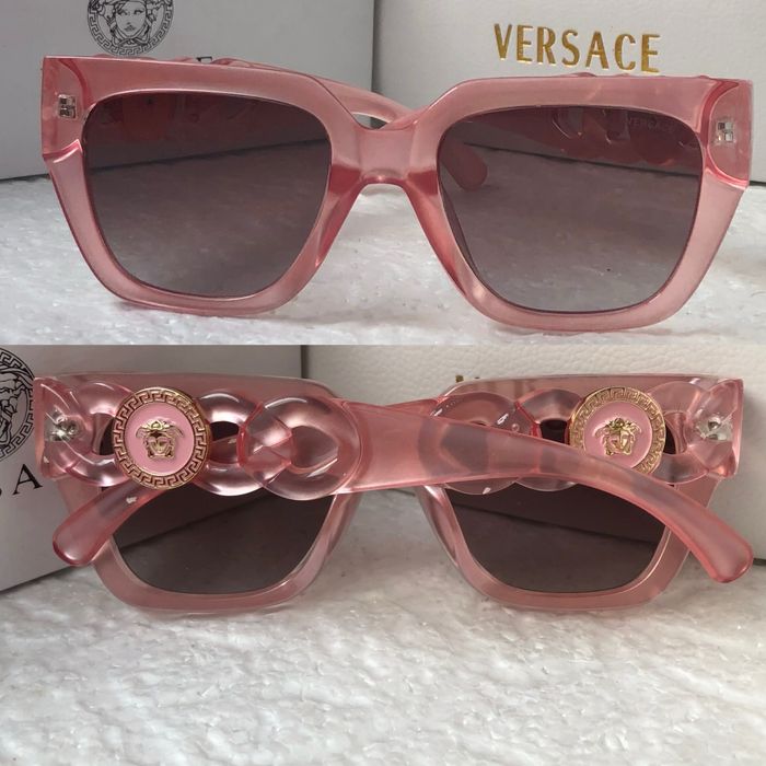 Дамски слънчеви очила котка черни розови