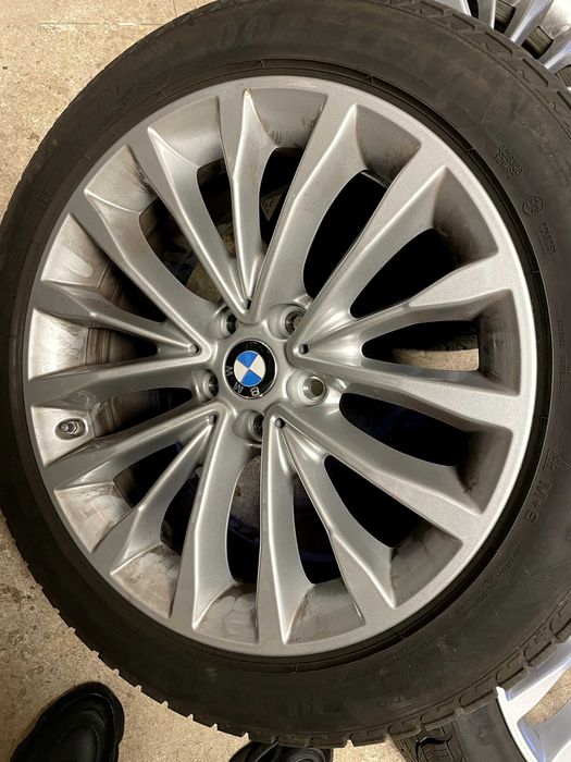 Jante+anvelope Bmw seria 5 (roti iarna)