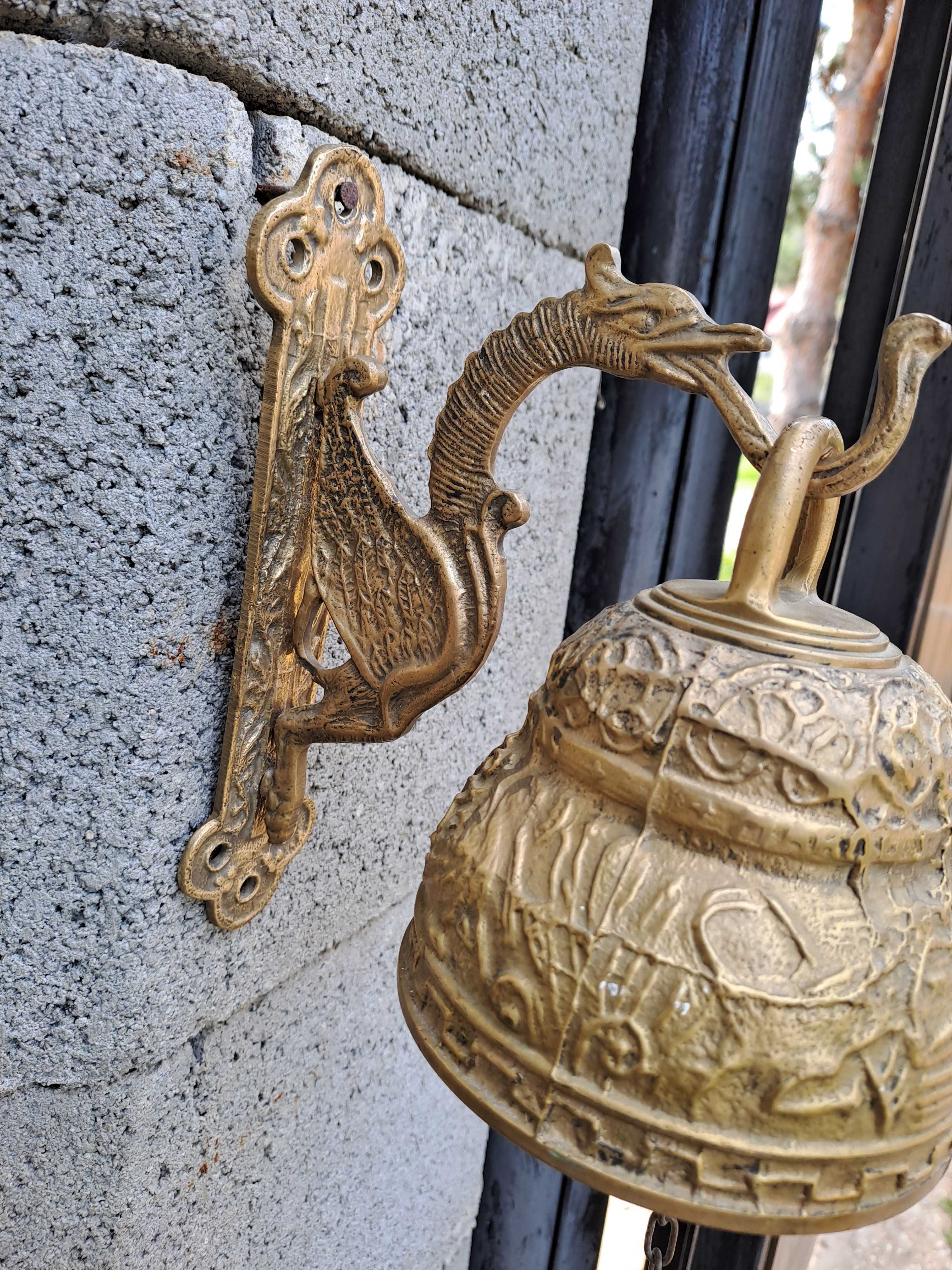 clopot poarta bronz cadou