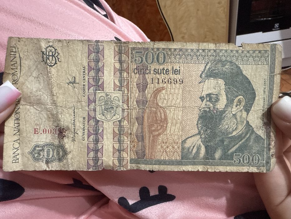 Vand bacnota 500 lei din 1992