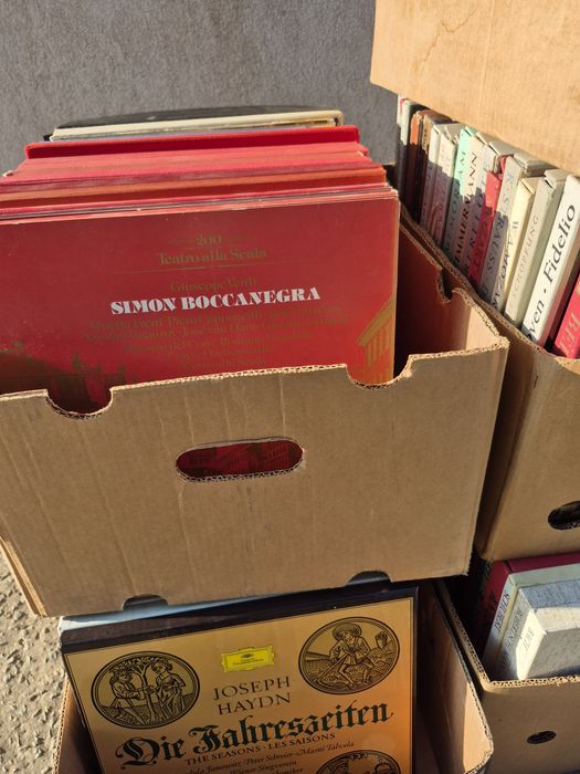 Vând Lot 200 Discuri Vinil colectia Deutsche Grammophon muzica clasica