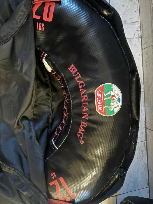 Фитнес Тренировъчна Торба Bulgarian Bag 12 кг, винил оригинал