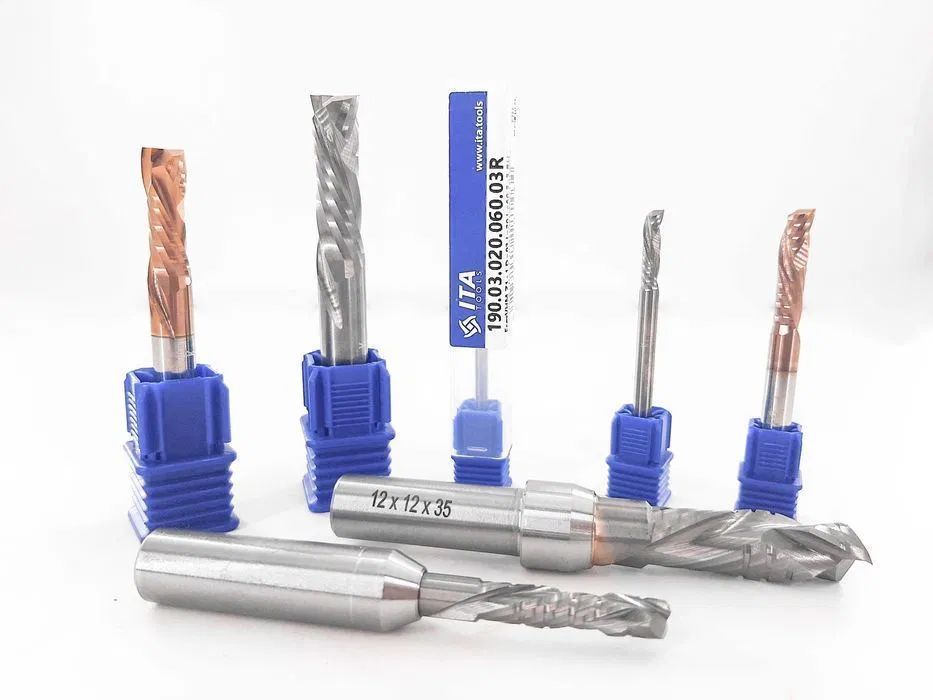 Фрезы ЧПУ компрессионные