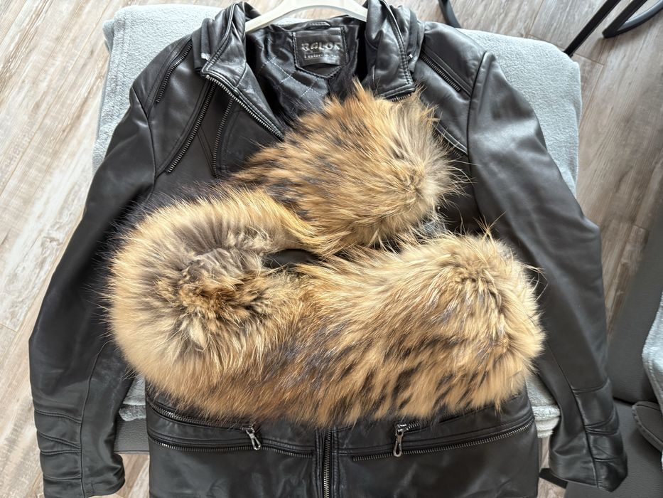 BLACK FRIDAY Промо Дамско кожено яке. Естествена кожа