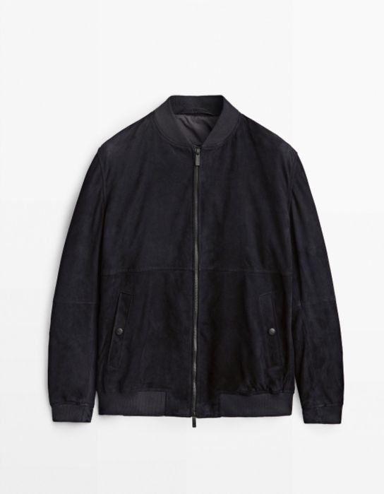 Замшевая куртка мужской, Massimo Dutti